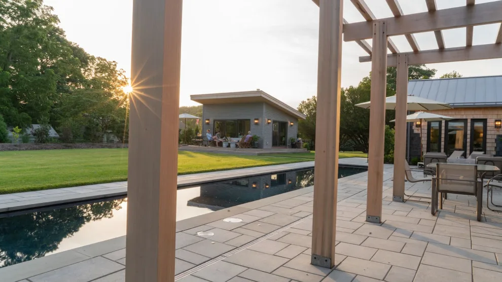 Bluestone Fusion Pool Deck by Cambridge Pavingstones With ArmorTec - Photo 5