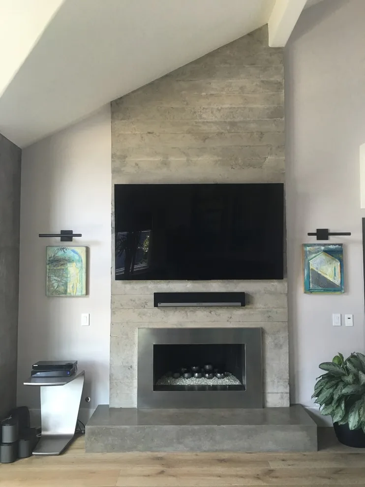 Panelized concrete tile facade by Walls N Effects - Photo 2