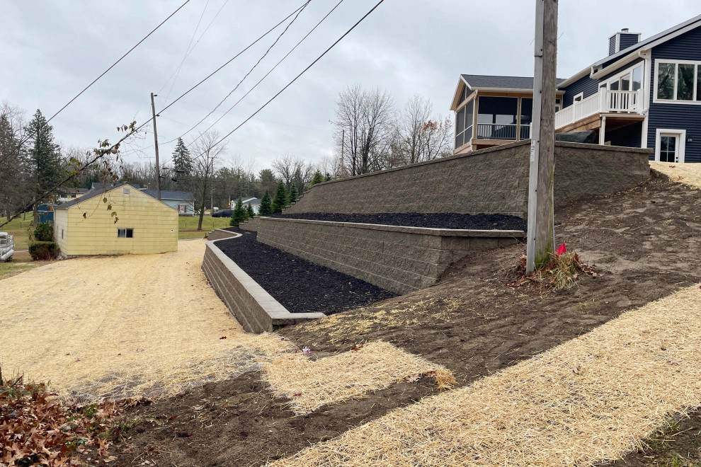 Vineyard Lake Engineered Retaining Wall by TERRAFIRMA Landscape - Photo 2