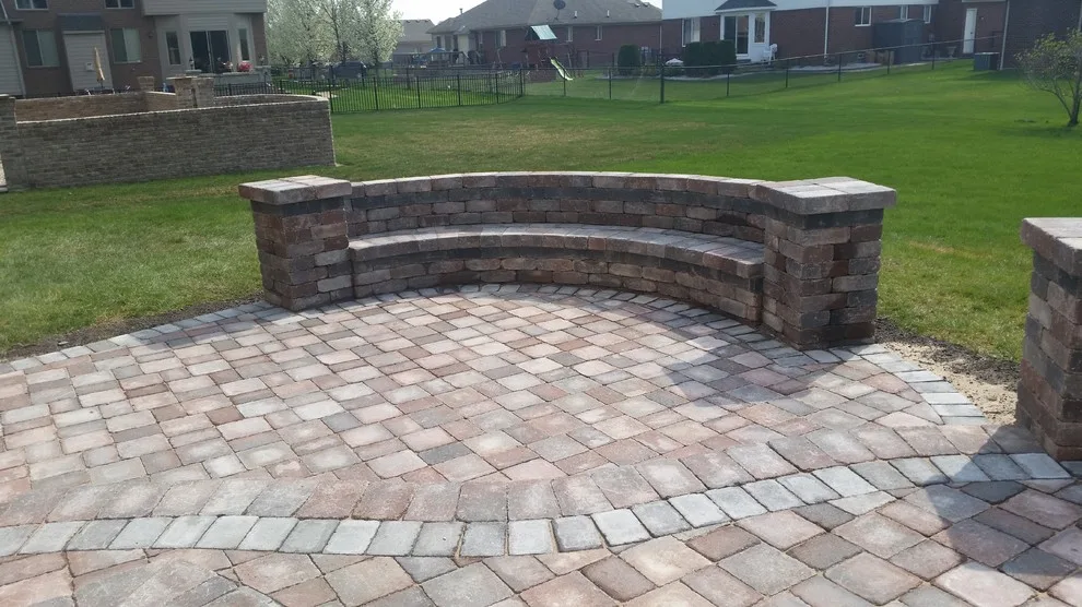 Paver Patio and Front Yard Landscaping Concepts by JJW Brick.com - Photo 2