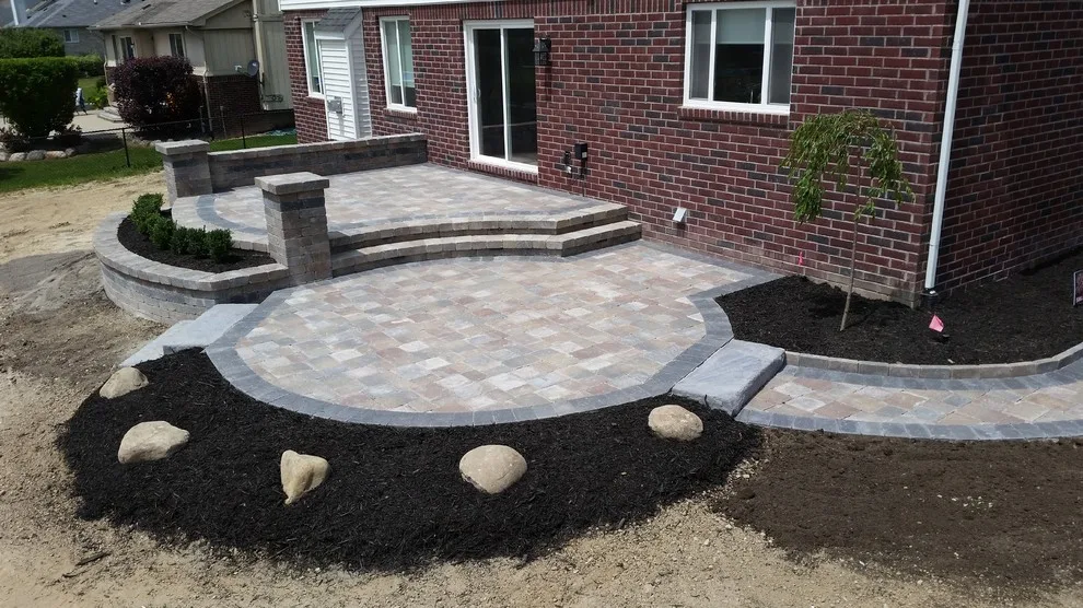 Paver Patio and Front Yard Landscaping Concepts by JJW Brick.com - Photo 14