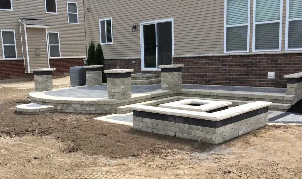 Paver Patio and Front Yard Landscaping Concepts by JJW Brick.com - Photo 16