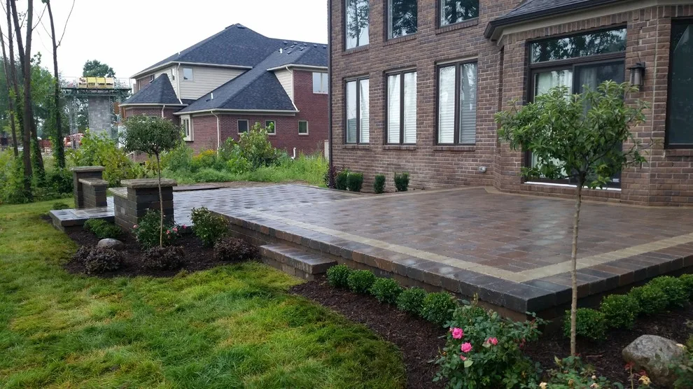 Paver Patio and Front Yard Landscaping Concepts by JJW Brick.com - Photo 3