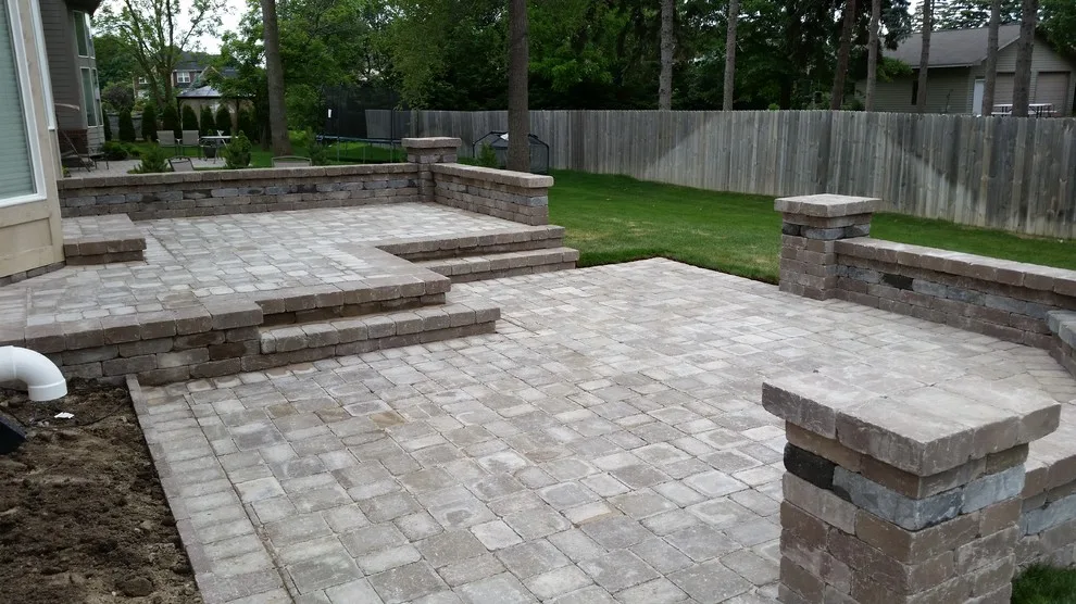 Paver Patio and Front Yard Landscaping Concepts by JJW Brick.com - Photo 17