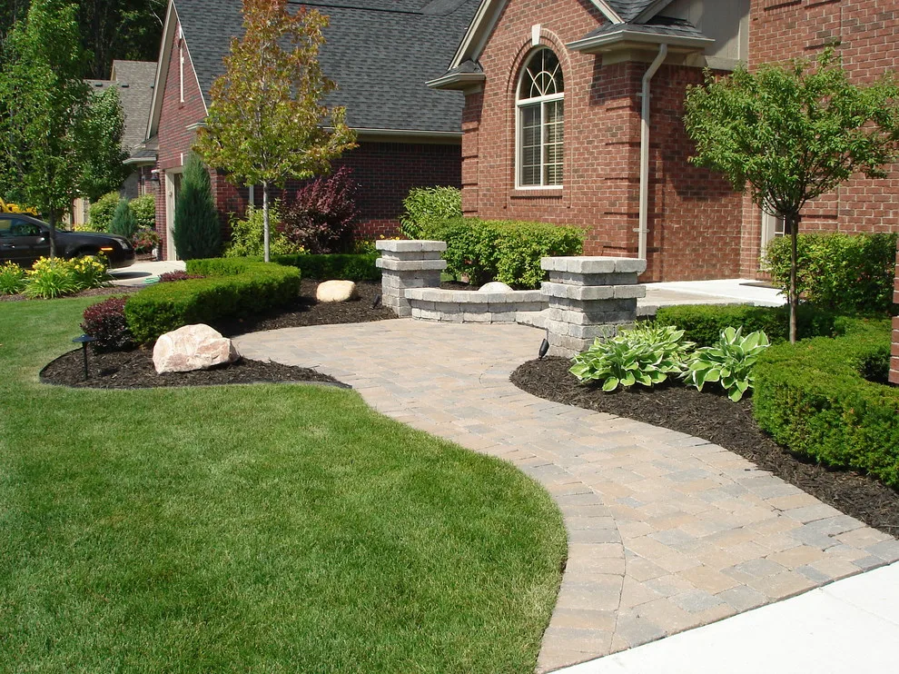 Paver Patio and Front Yard Landscaping Concepts by JJW Brick.com - Photo 7