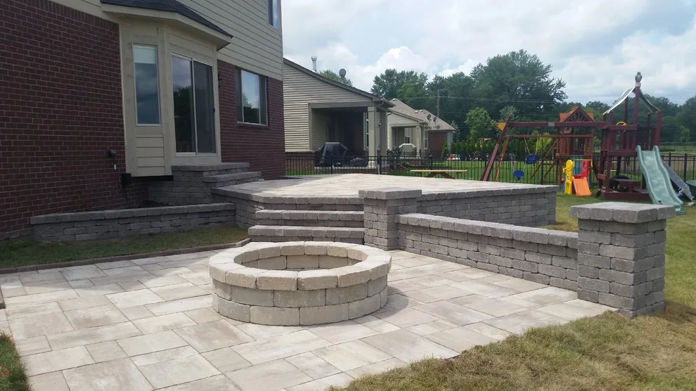 Paver Patio and Front Yard Landscaping Concepts by JJW Brick.com - Photo 37