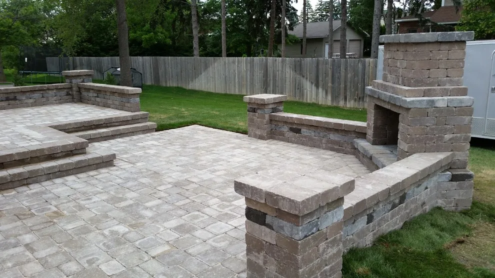 Paver Patio and Front Yard Landscaping Concepts by JJW Brick.com - Photo 12