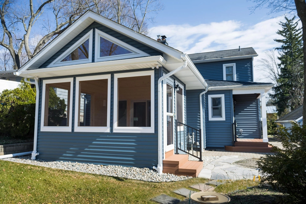Ann Arbor Screened in Porch Addition by TERRAFIRMA Landscape - Photo 10