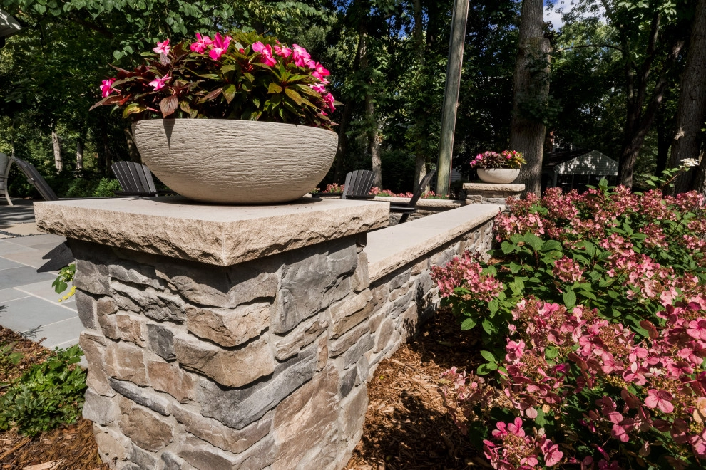 Transitional Outdoor Family Room by TERRAFIRMA Landscape - Photo 3