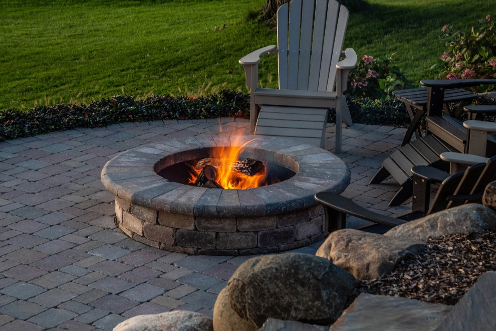 Lakeside Fire Pit and Retaining Wall Remodel by TERRAFIRMA Landscape - Photo 2