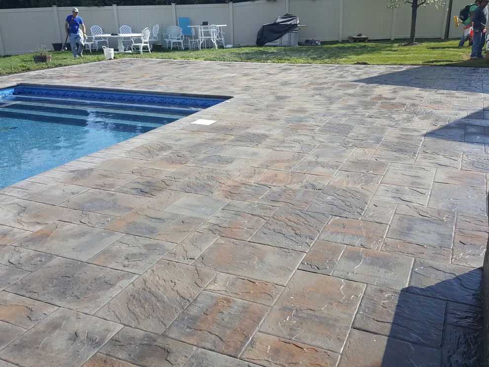 Calverton Swimming Pool Upgrade by Legacy Brick & Stone - Photo 4