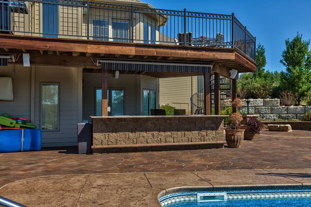Relaxed Al fresco Lifestyle by Watkins Concrete Block Company, Inc. - Photo 8