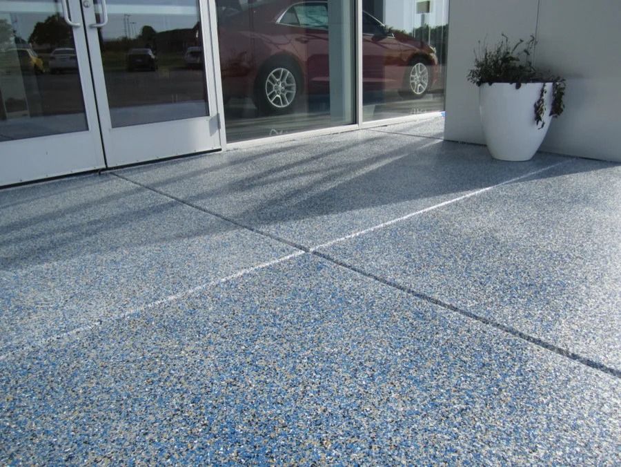 Resin-Coated Garage Flooring by Decorative Concrete Resurfacing - Photo 6