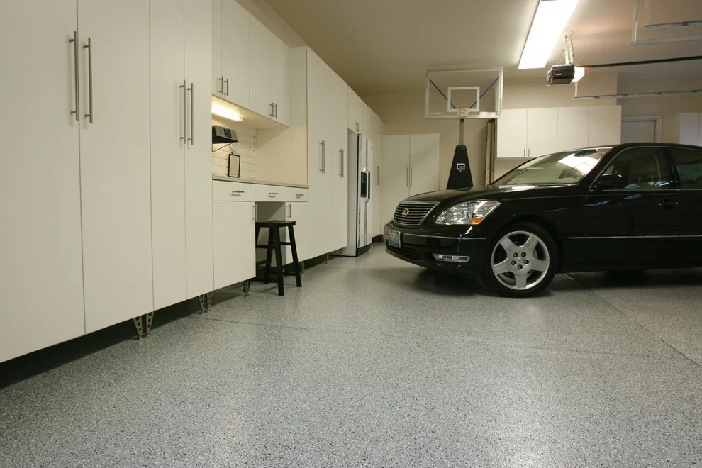 Resin-Coated Garage Flooring by Decorative Concrete Resurfacing - Photo 3