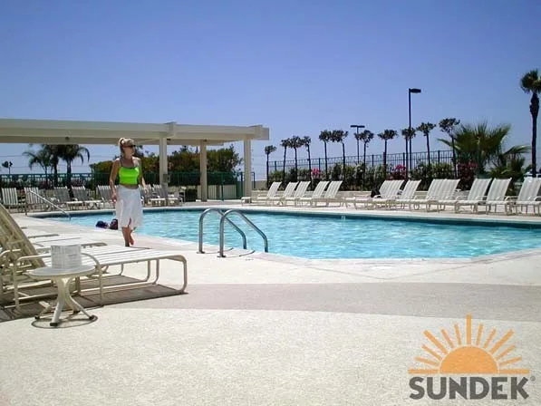 Pool Deck Design for Commercial Use by Concrete Coating Specialists, Inc. (San Diego) - Photo 3