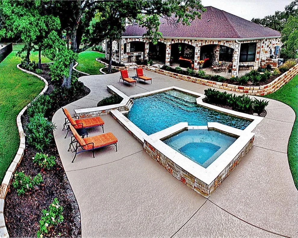 Pool Deck Design for Commercial Use by Concrete Coating Specialists, Inc. (San Diego) - Photo 2