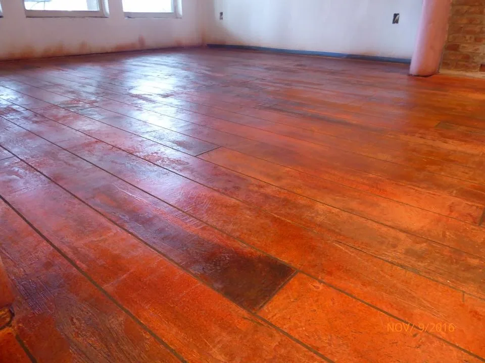 Concrete Flooring with a Wood Appearance by Concrete Magic Designs, LLC - Photo 3