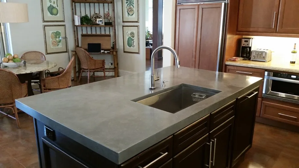 Concrete Aesthetic - Kitchen Island by Thiel Studios - Photo 7