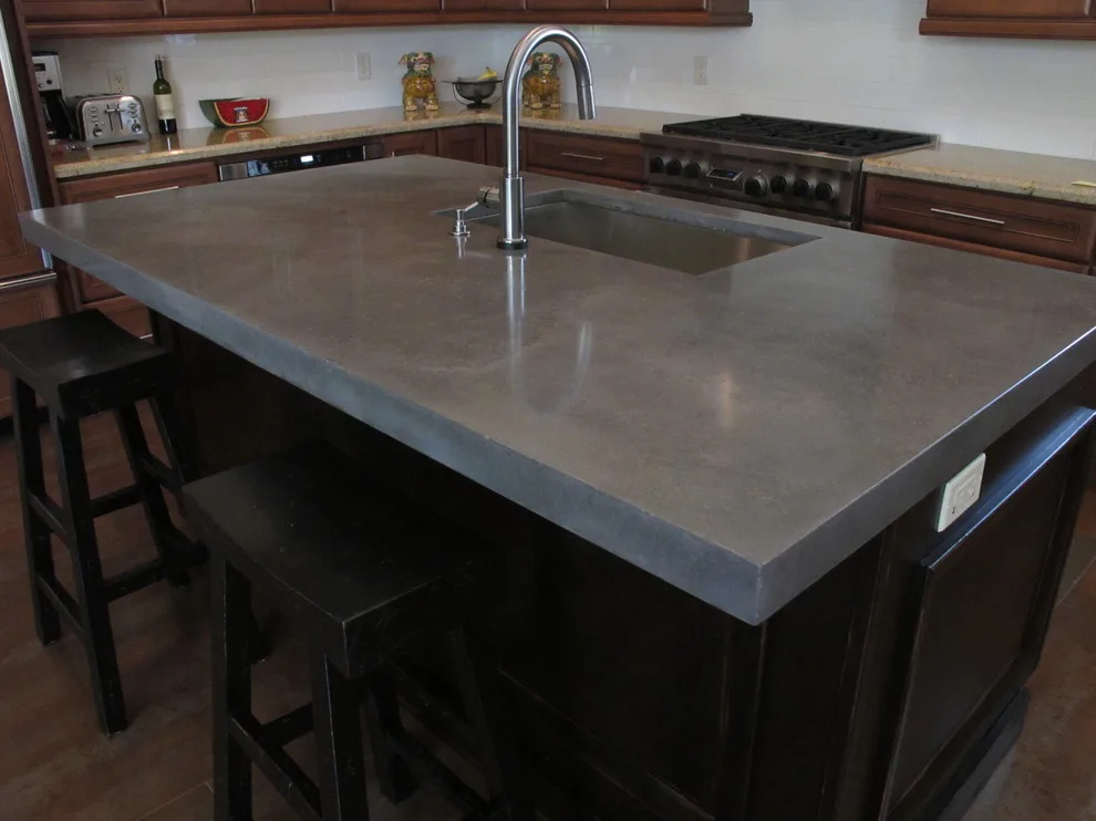 Concrete Aesthetic - Kitchen Island by Thiel Studios - Photo 5