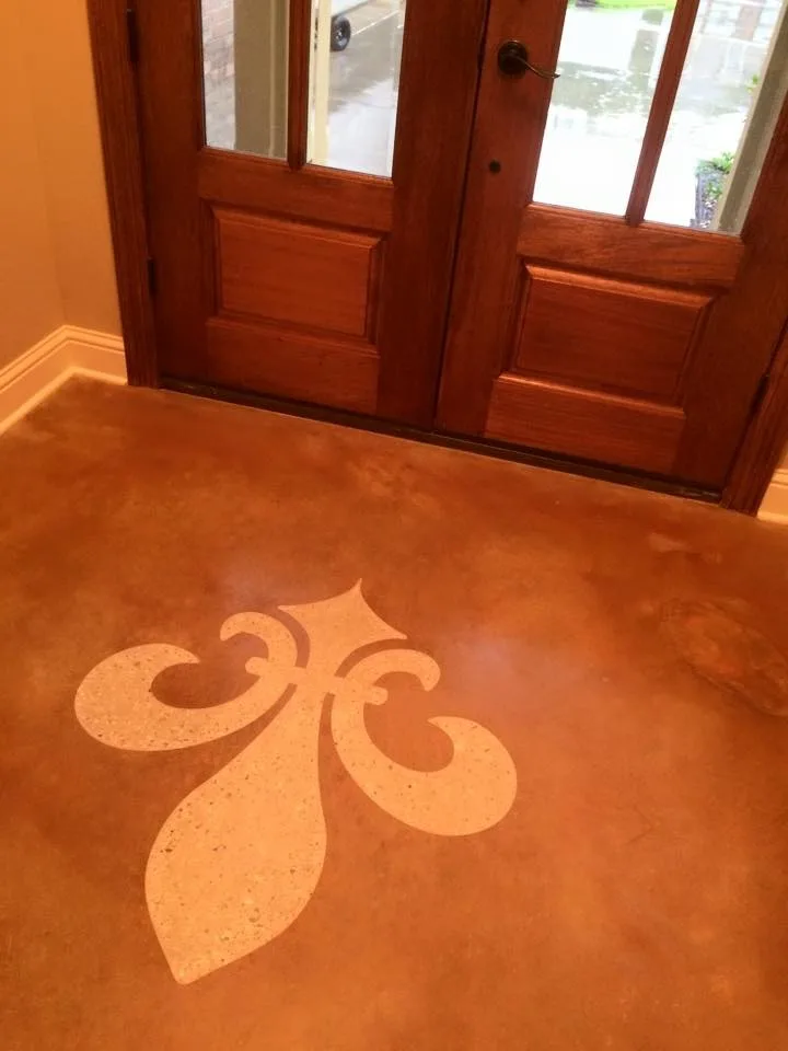 Etched Fleur de Lis by Concrete Magic Designs, LLC - Photo 2