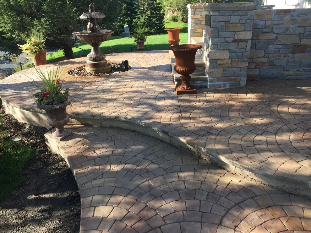 Decorative Stamped and Colored Concrete Patios by Cipala Decorative Concrete Inc - Photo 57