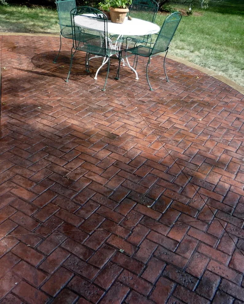 Decorative Stamped and Colored Concrete Patios by Cipala Decorative Concrete Inc - Photo 33