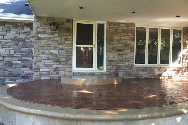 Decorative Stamped and Colored Concrete Patios by Cipala Decorative Concrete Inc - Photo 40
