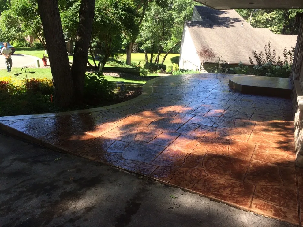 Decorative Stamped and Colored Concrete Patios by Cipala Decorative Concrete Inc - Photo 28