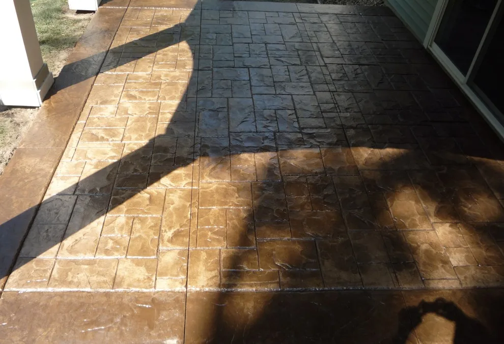 Decorative Stamped and Colored Concrete Patios by Cipala Decorative Concrete Inc - Photo 24