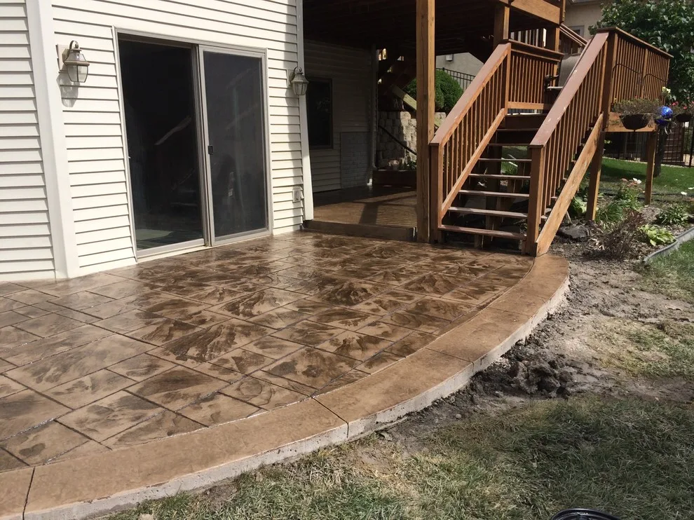 Decorative Stamped and Colored Concrete Patios by Cipala Decorative Concrete Inc - Photo 9