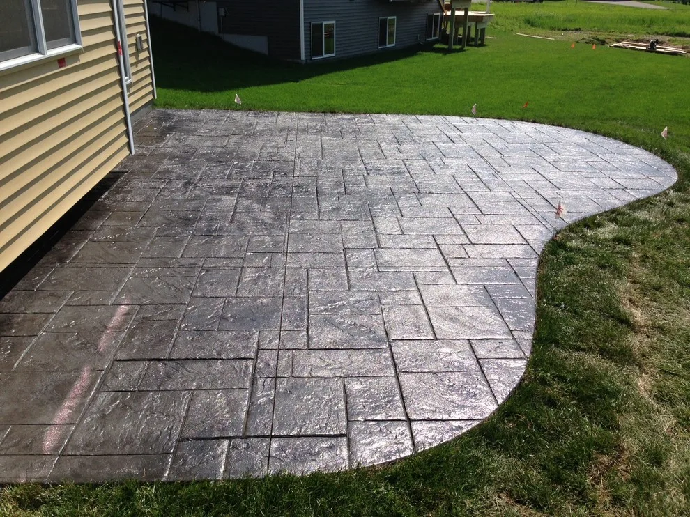 Decorative Stamped and Colored Concrete Patios by Cipala Decorative Concrete Inc - Photo 8