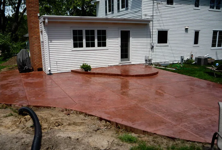Decorative Stamped and Colored Concrete Patios by Cipala Decorative Concrete Inc - Photo 11