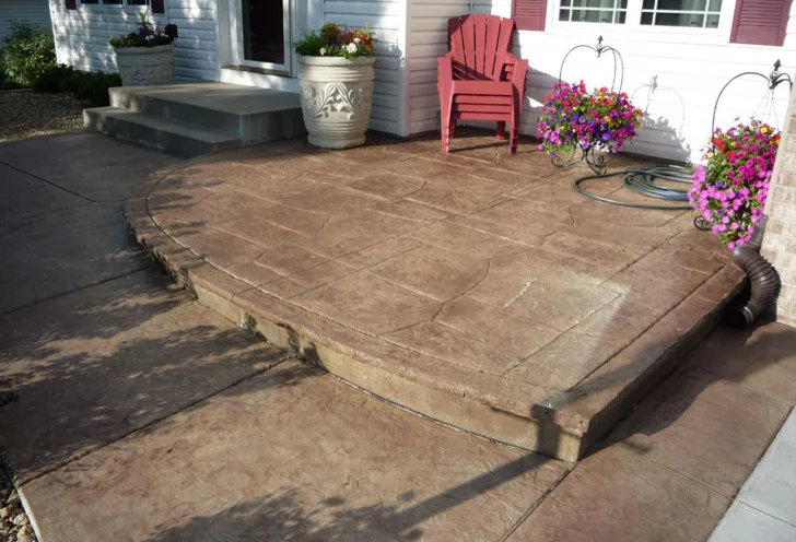 Decorative Stamped and Colored Concrete Patios by Cipala Decorative Concrete Inc - Photo 22