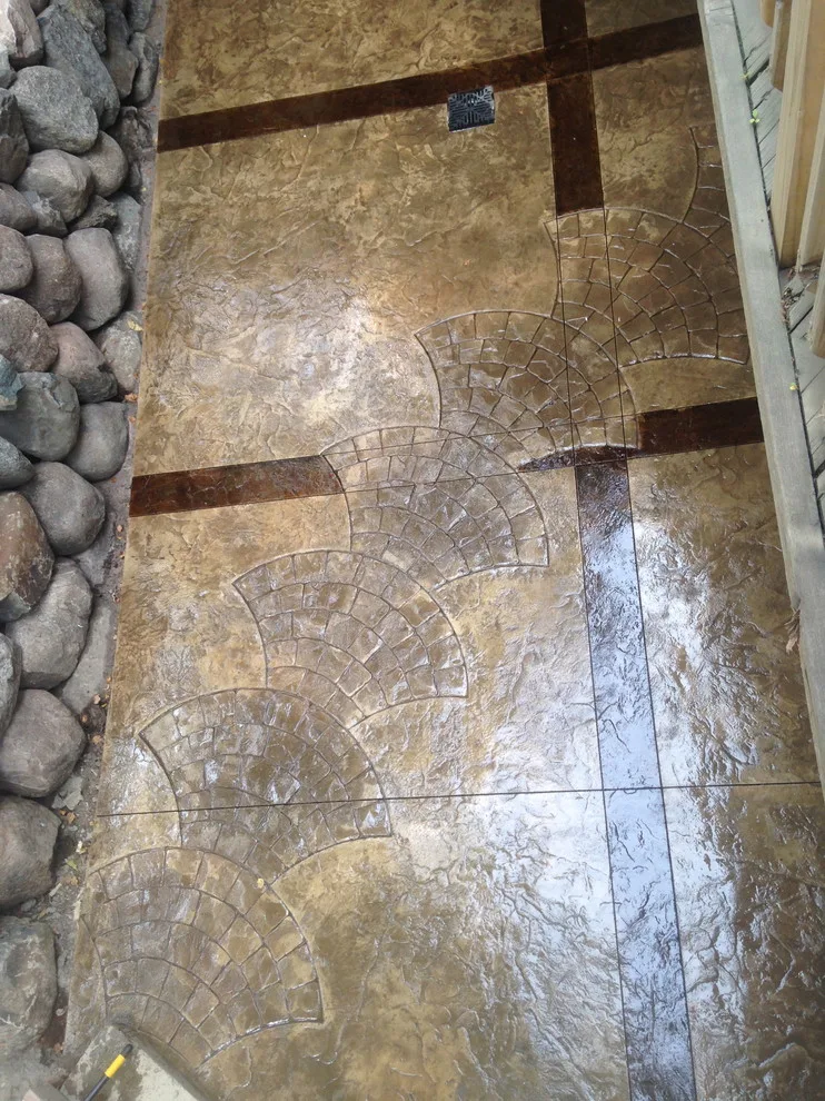 Decorative Stamped and Colored Concrete Patios by Cipala Decorative Concrete Inc - Photo 47