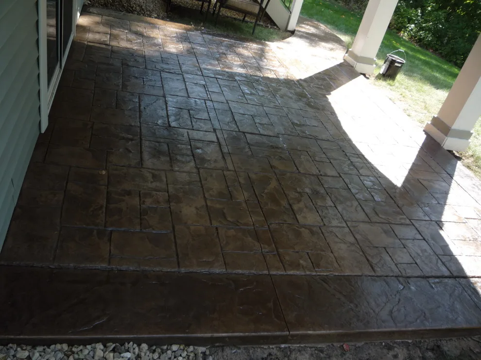 Decorative Stamped and Colored Concrete Patios by Cipala Decorative Concrete Inc - Photo 10