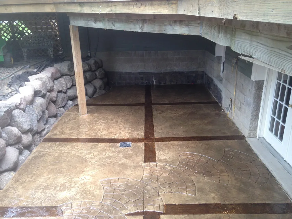 Decorative Stamped and Colored Concrete Patios by Cipala Decorative Concrete Inc - Photo 12