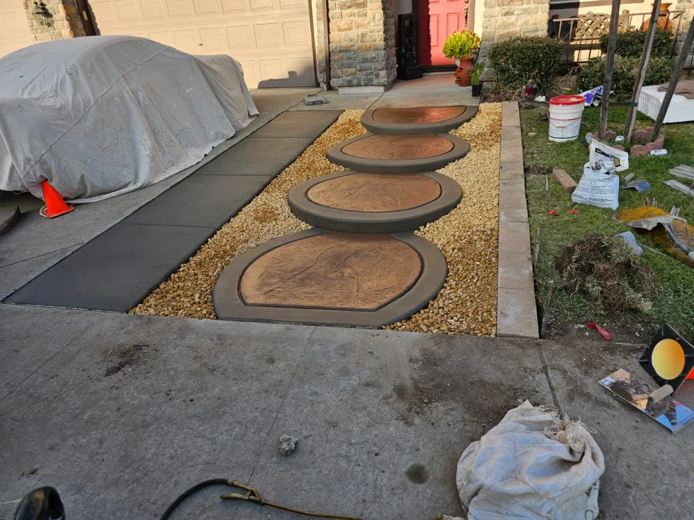 Concrete Pool Surround and Patio Setup by Valdivia's Concrete - Photo 12