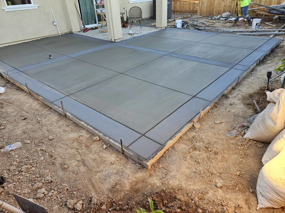 Concrete Pool Surround and Patio Setup by Valdivia's Concrete - Photo 4