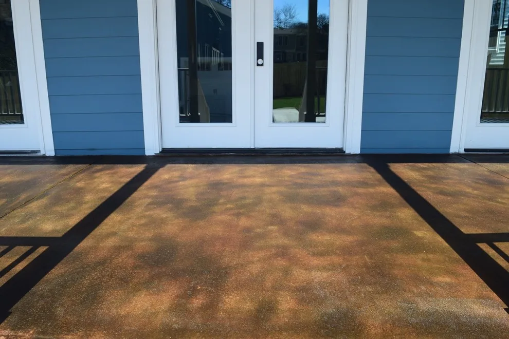 Porch Concrete Staining and Sealing by Best Tech Coatings - Photo 4