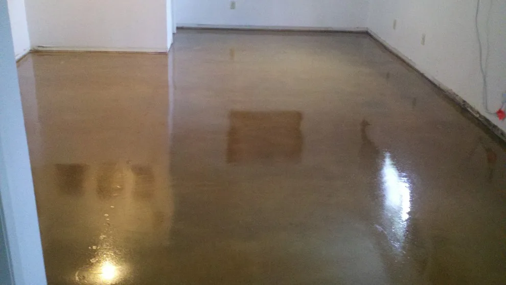 Interior Concrete Staining by Versatile Coatings LLC - Photo 3