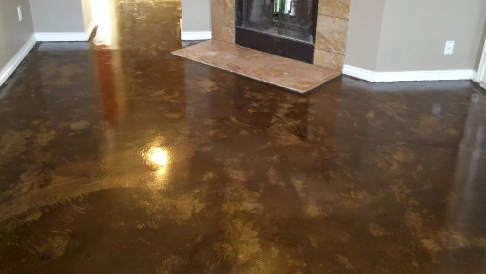 Interior Concrete Staining by Versatile Coatings LLC - Photo 5