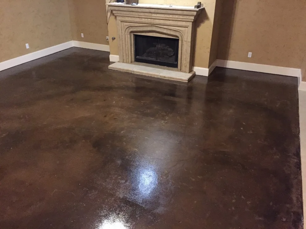 Interior Concrete Staining by Versatile Coatings LLC - Photo 2