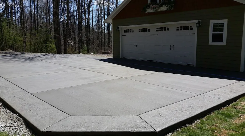 Stamped Border Concrete by Quality Concrete Contractors - Photo 2