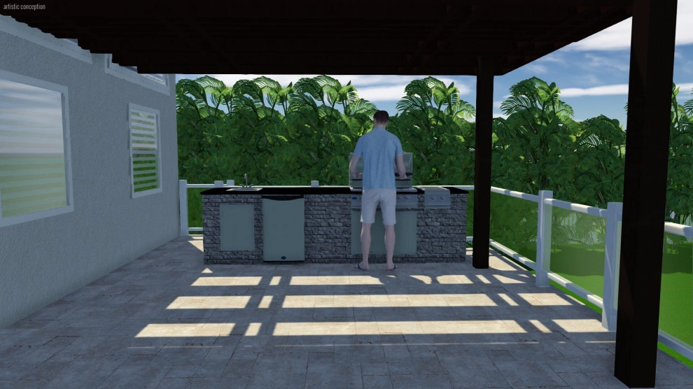 Miami Vice Complete outdoor renovation by The Garden District - Photo 33