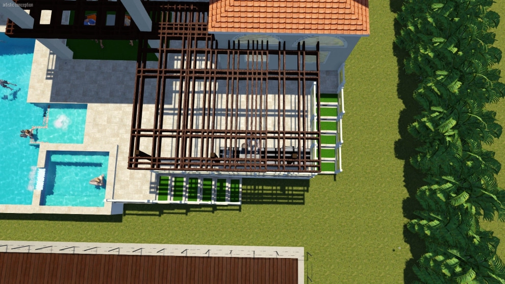 Miami Vice Complete outdoor renovation by The Garden District - Photo 24