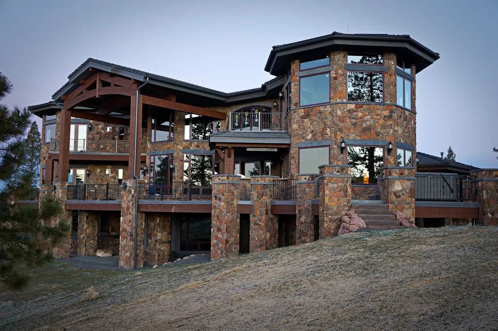 Bespoke Rustic Hilltop Estate | Woodland Park, CO by Sundance Masonry, LLC - Photo 5
