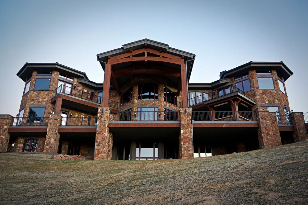 Bespoke Rustic Hilltop Estate | Woodland Park, CO by Sundance Masonry, LLC - Photo 10