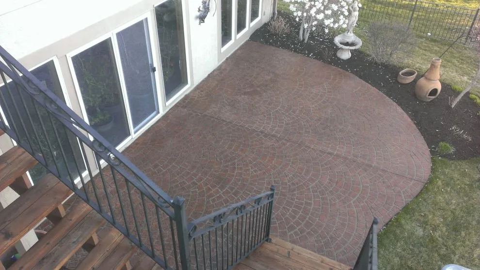 Ornamental concrete patio initiatives by Moser Contracting - Photo 7
