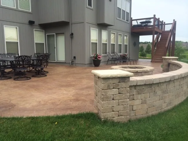 Ornamental concrete patio initiatives by Moser Contracting - Photo 9