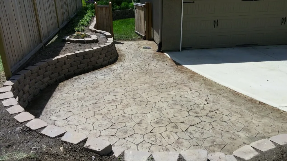Ornamental concrete patio initiatives by Moser Contracting - Photo 3